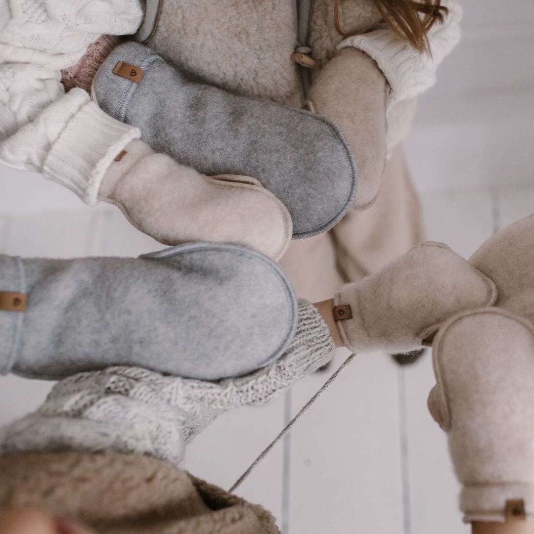 Wool Mittens for Adults | Zaffiro Felted