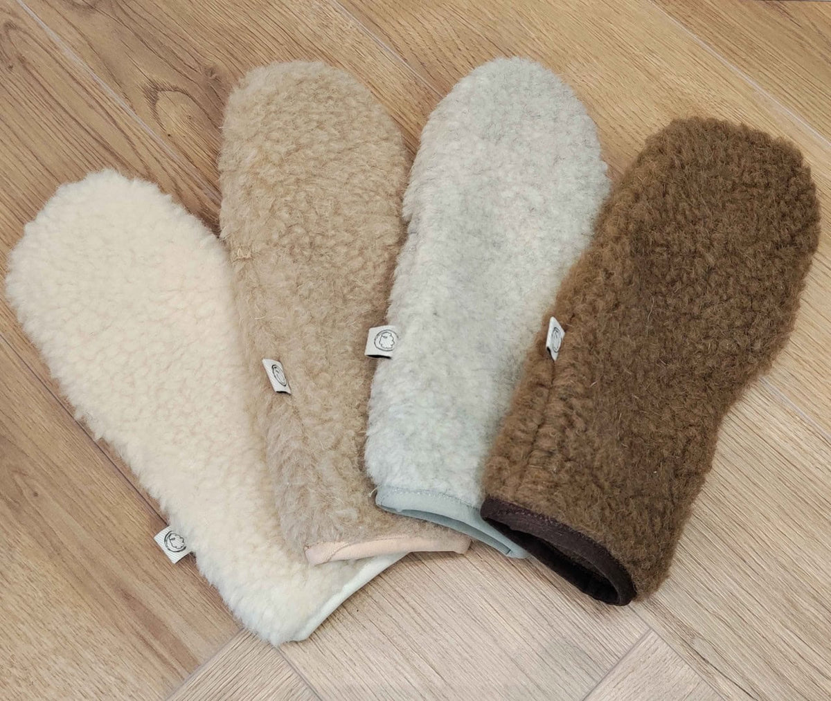 Moufles en laine pour femme | Thumbled