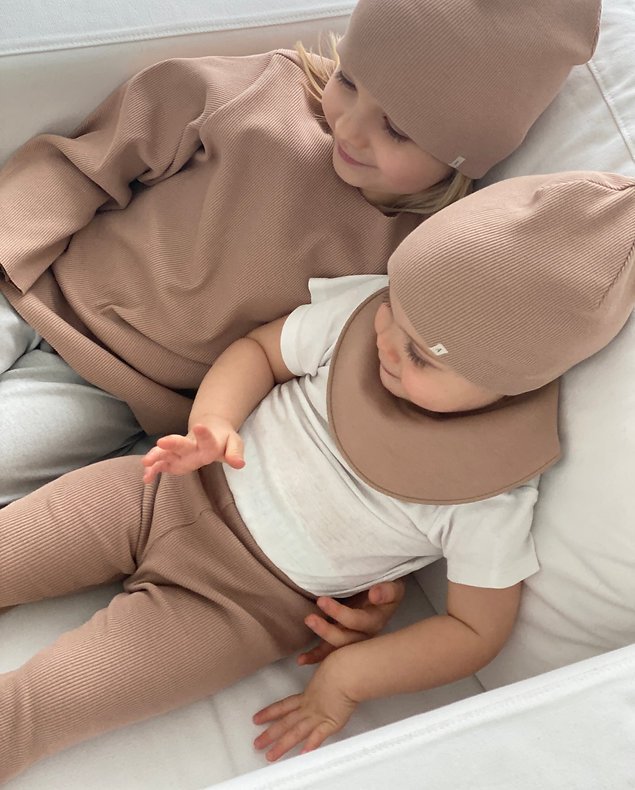 A Basic Brand | Gerippte Baby-Beanie