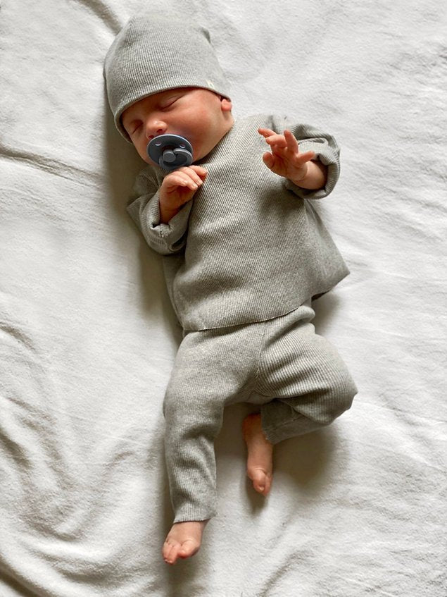 A Basic Brand | Baby Leggings i ribstrik