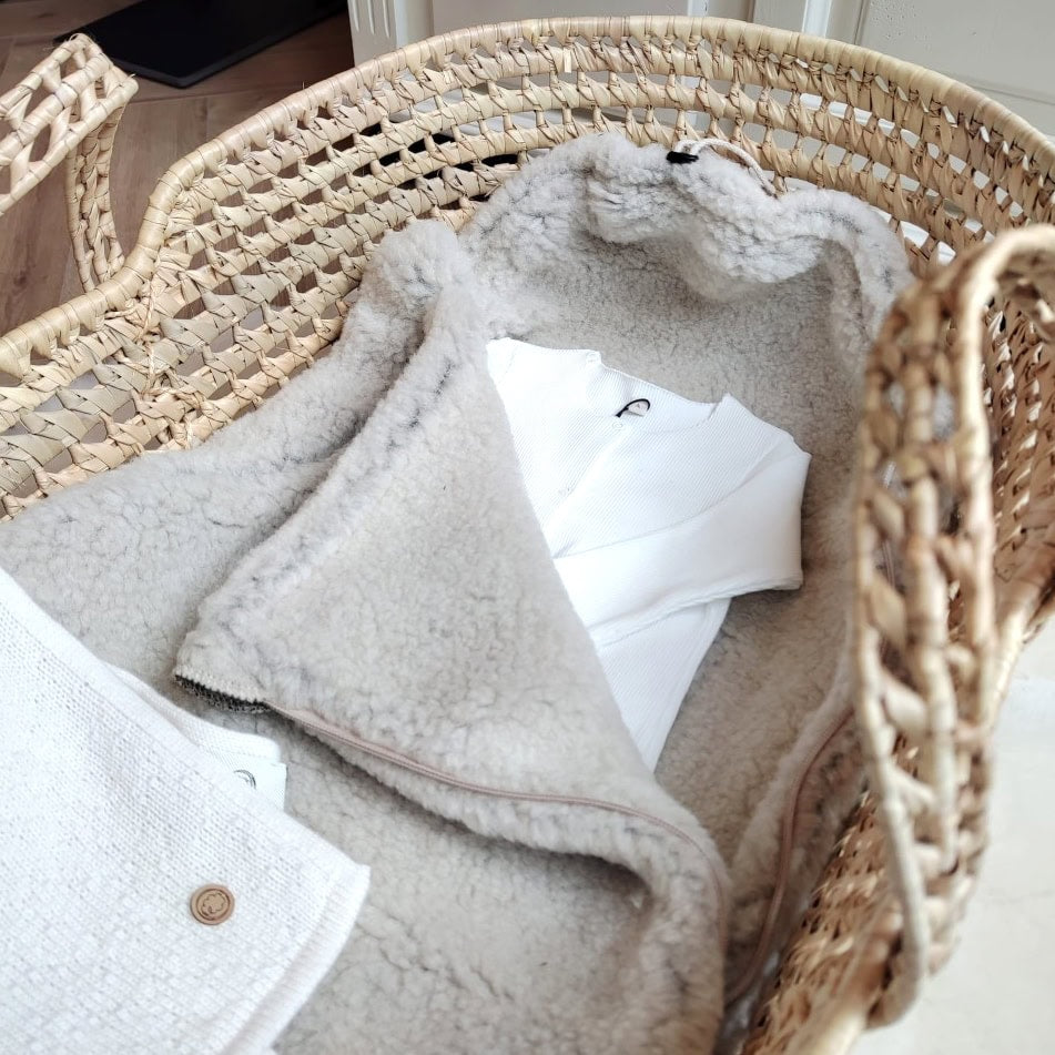 Sacco per le gambe in lana per buggy e passeggino | Zaffiro Teddy