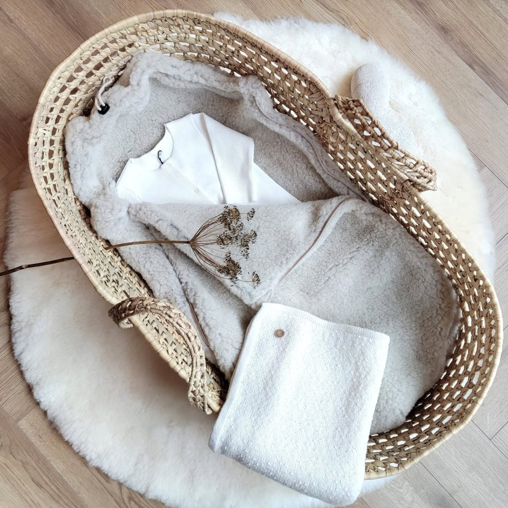 Sacco per le gambe in lana per buggy e passeggino | Zaffiro Teddy