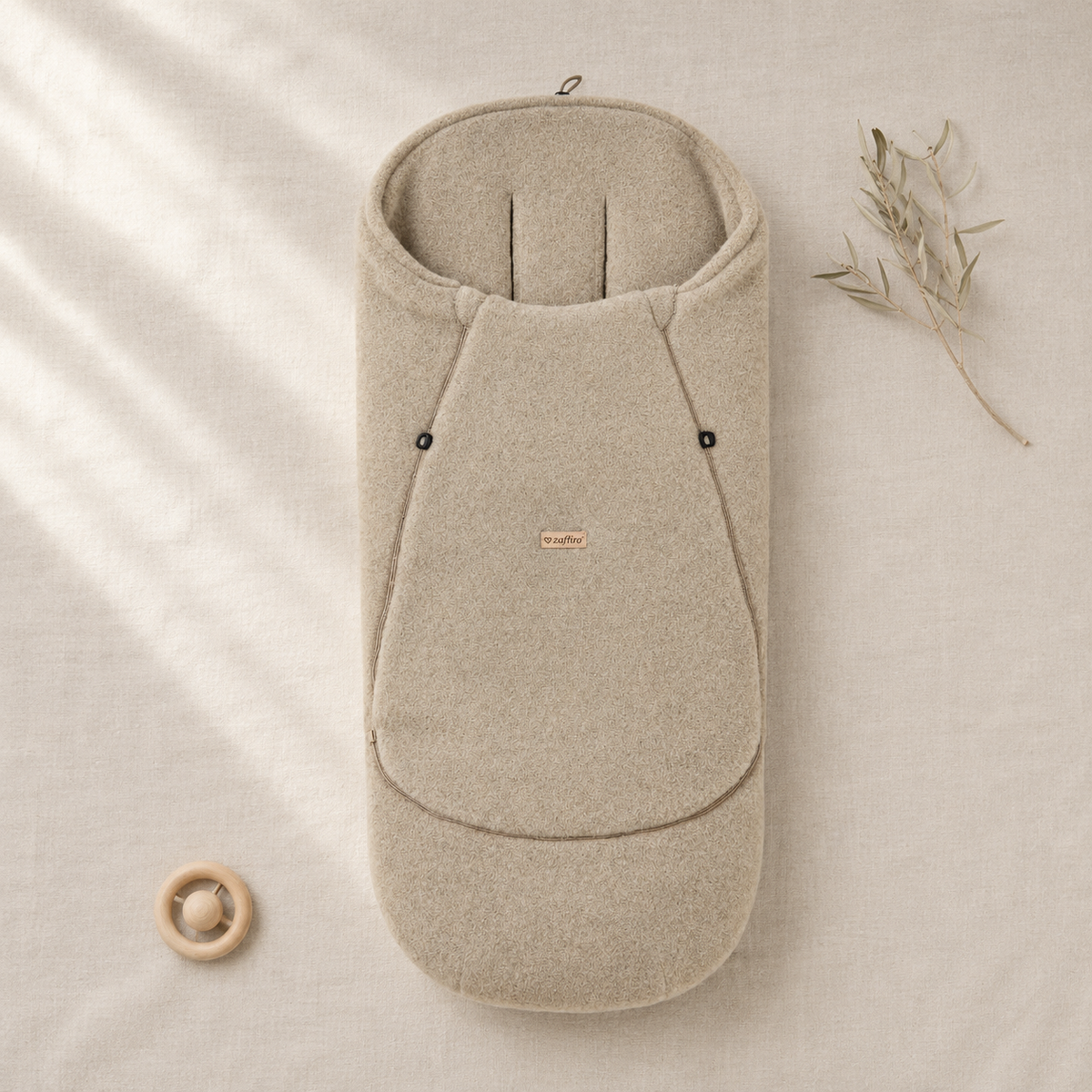Wool Baby Footmuff 0-3 Years for Stroller & Buggy | iGrow Felted