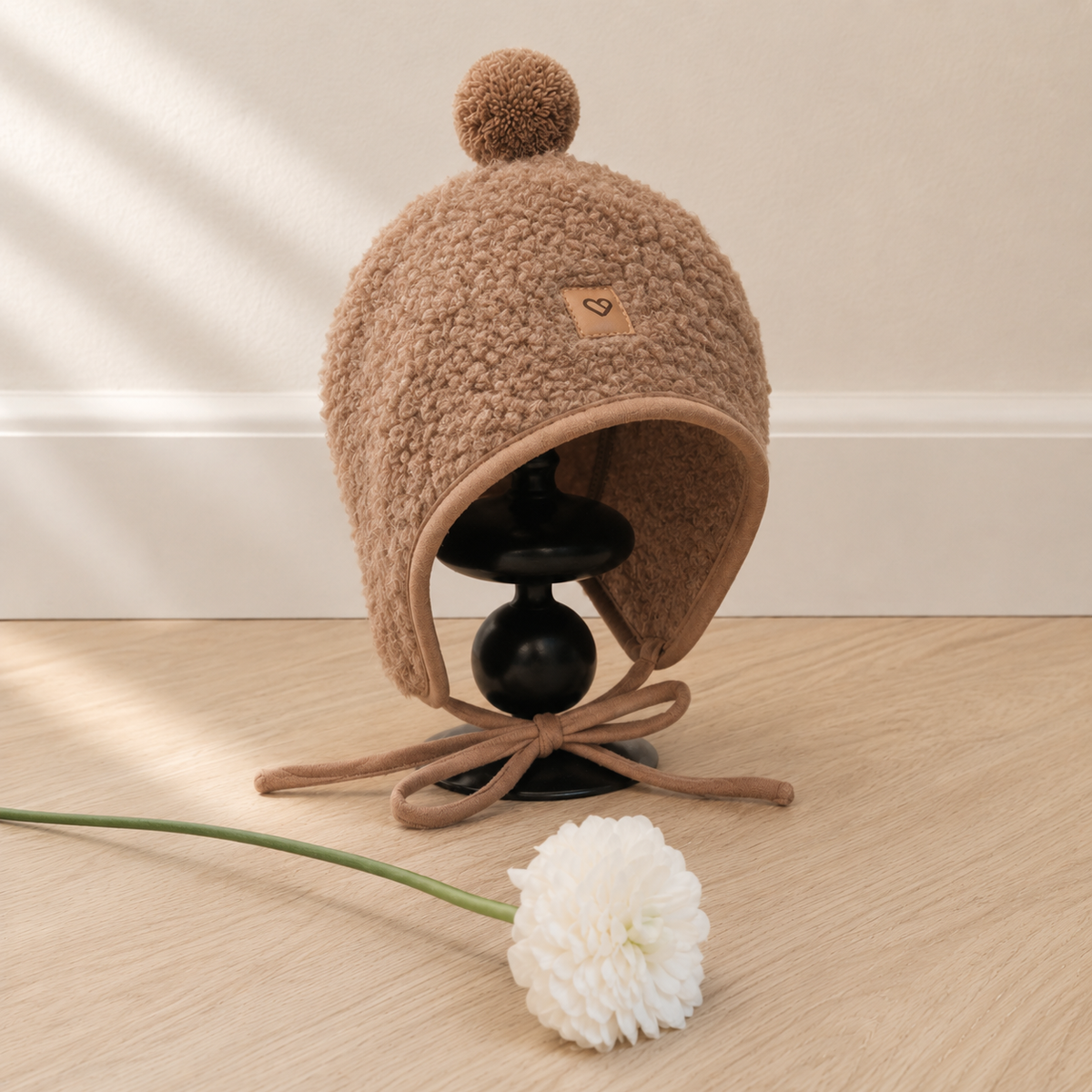 Gorro de lana Tulip para bebé | Zaffiro Teddy
