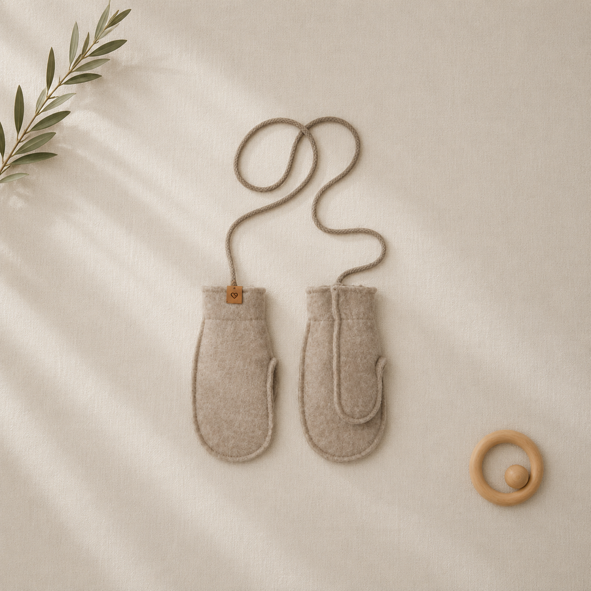 Wollene Baby- und Kinderfäustlinge | Zaffiro Felted