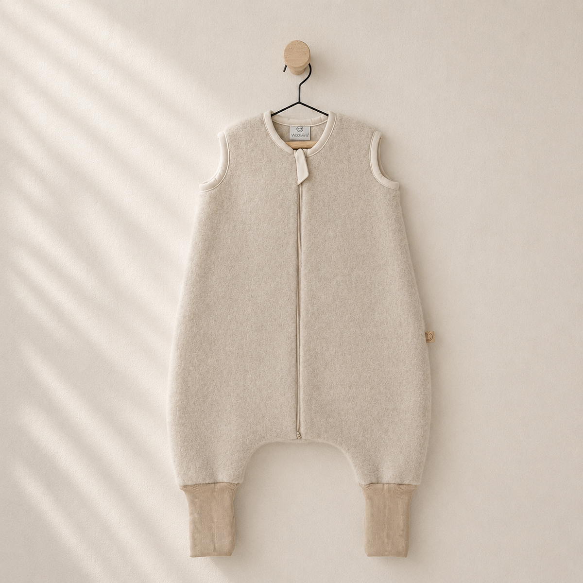 Wool Sleeping Bag with Feet for Baby & Toddler | Felted