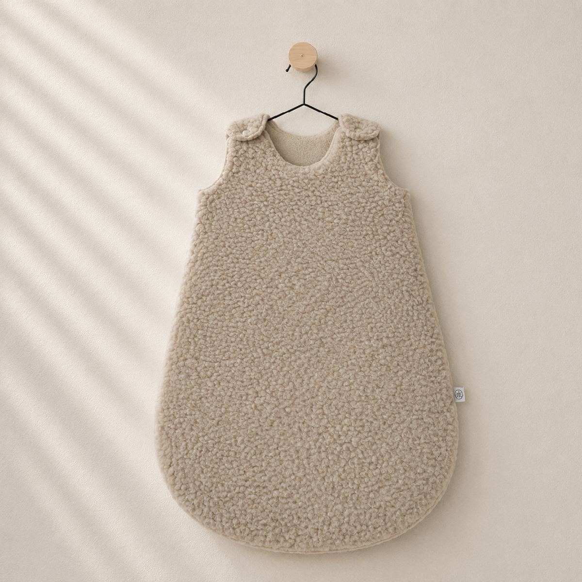 Saco de dormir de lana cálido para bebé | Thumbled