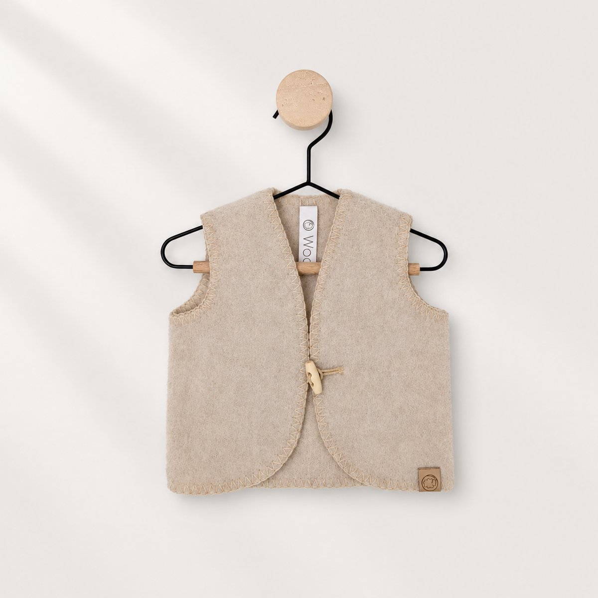 Gilet sans manches en laine pour bébé et enfant | Felted