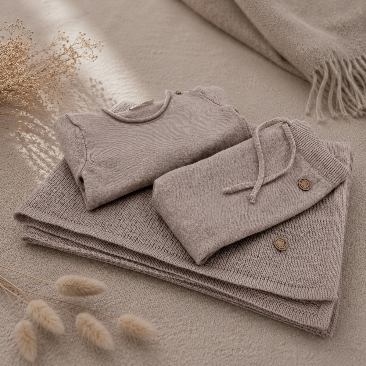 100% Merino Wool Baby Sweater