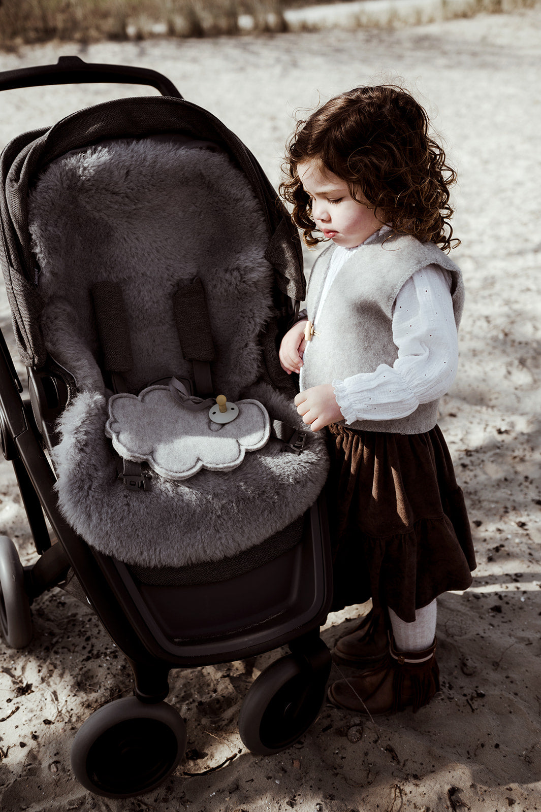 Chaleco de lana para bebé y niño | Felted
