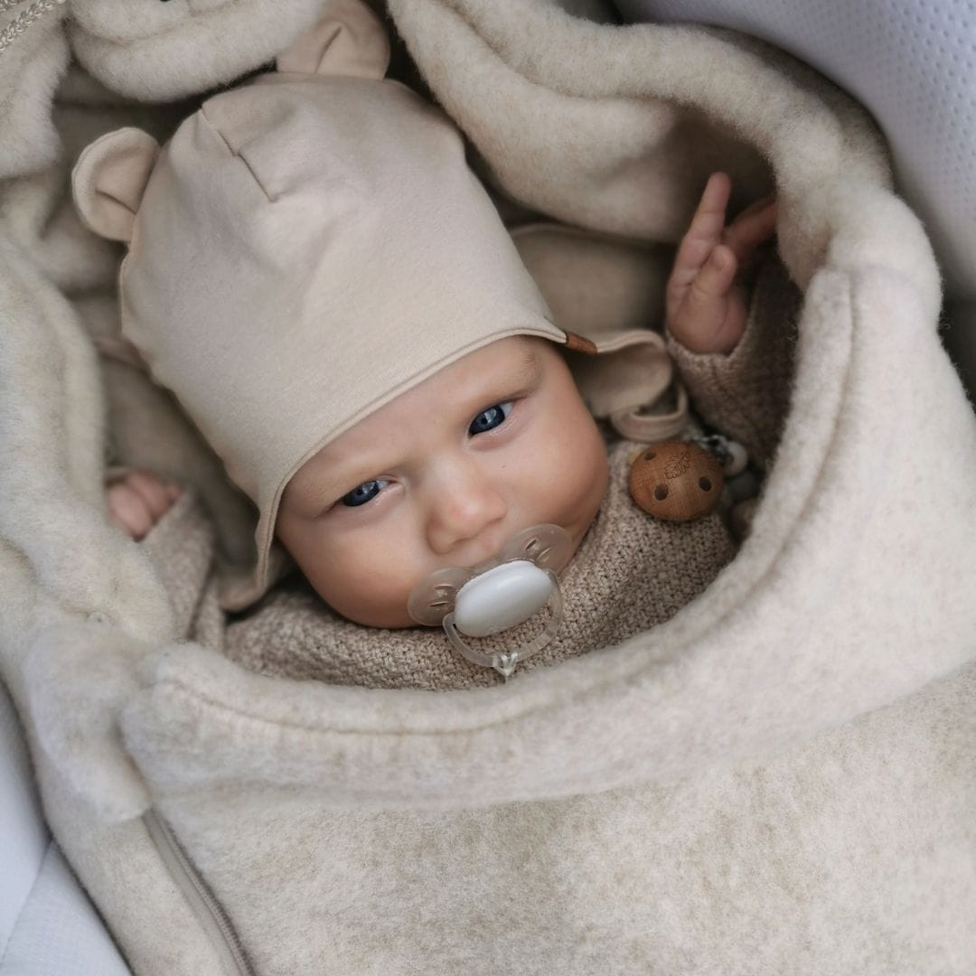 Wool Baby Footmuff 0-3 Years for Stroller & Buggy | iGrow Felted