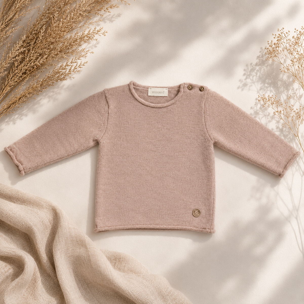 100% Merino Wool Baby Sweater