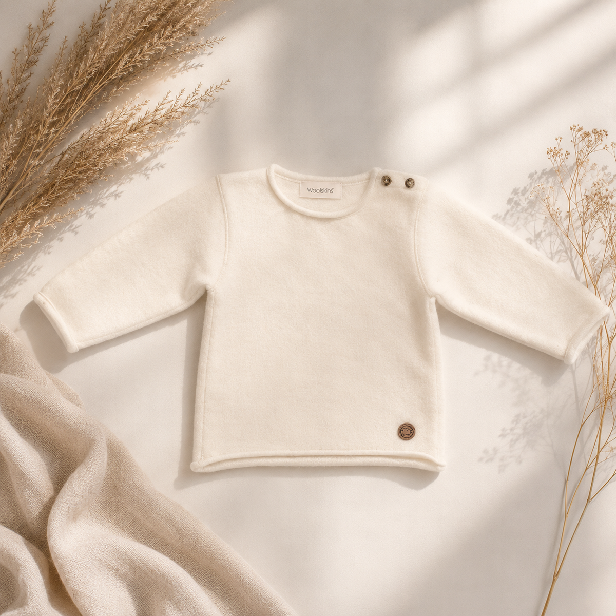 100% Merino Wool Baby Sweater