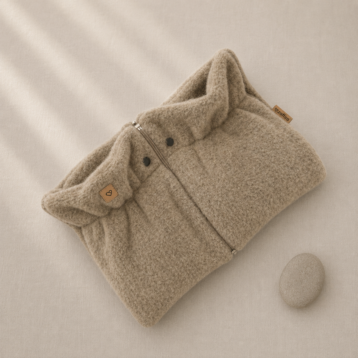 Wool Hand Warmers for Stroller | Zaffiro Felted