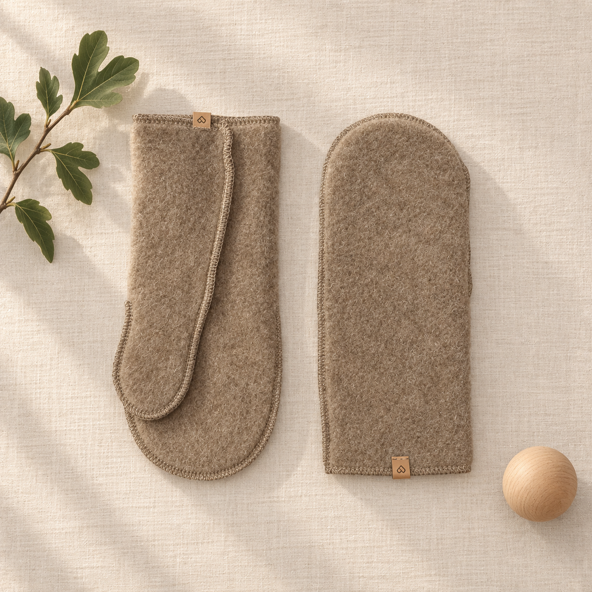 Wool Mittens for Adults | Zaffiro Felted