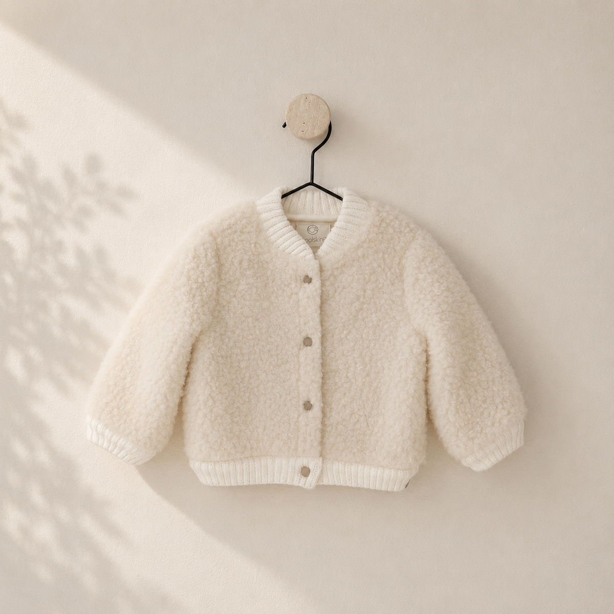 Uldjakke til baby Bomber | Thumbled