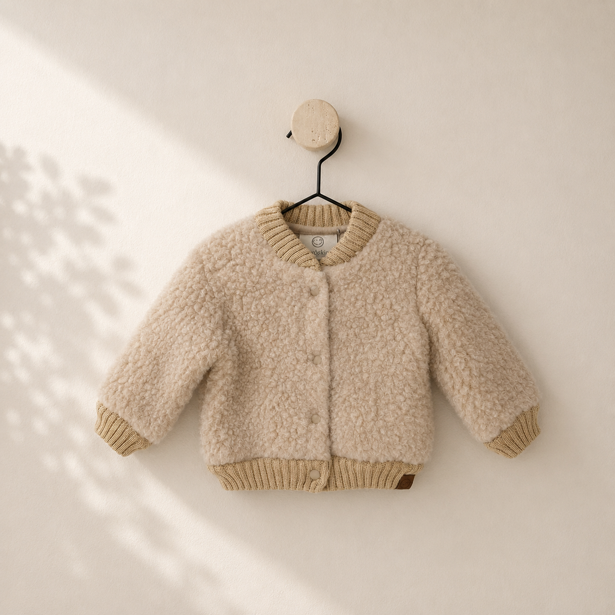 Wollene Baby-Bomberjacke | Thumbled