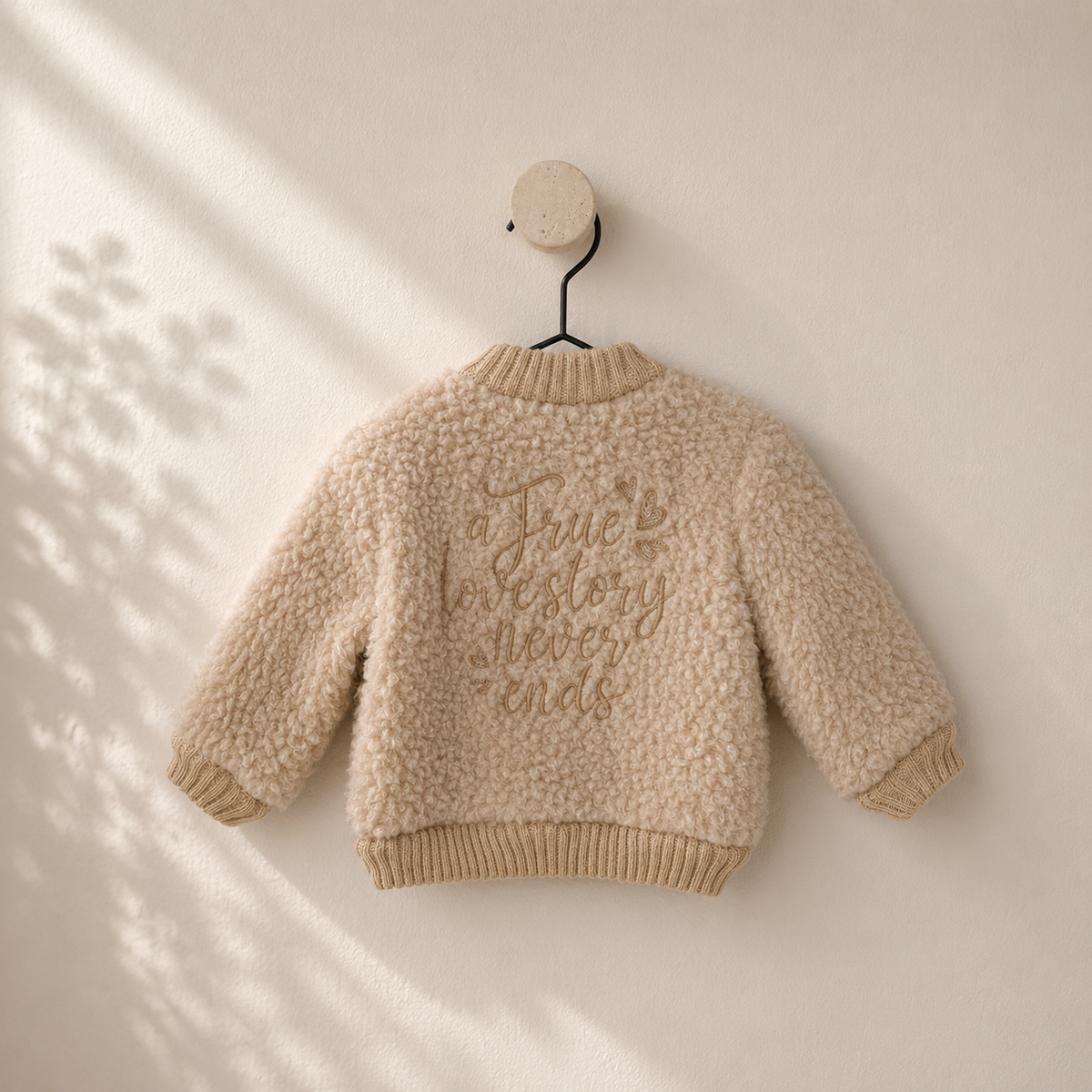 Wollene Baby-Bomberjacke | Thumbled