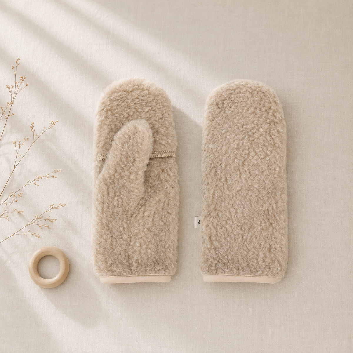 Moufles en laine pour femme | Thumbled