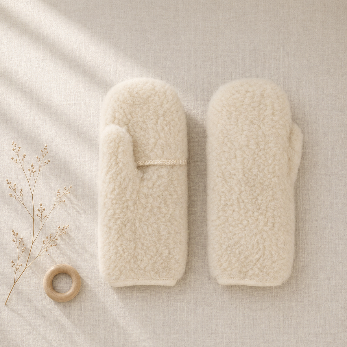 Moufles en laine pour femme | Thumbled