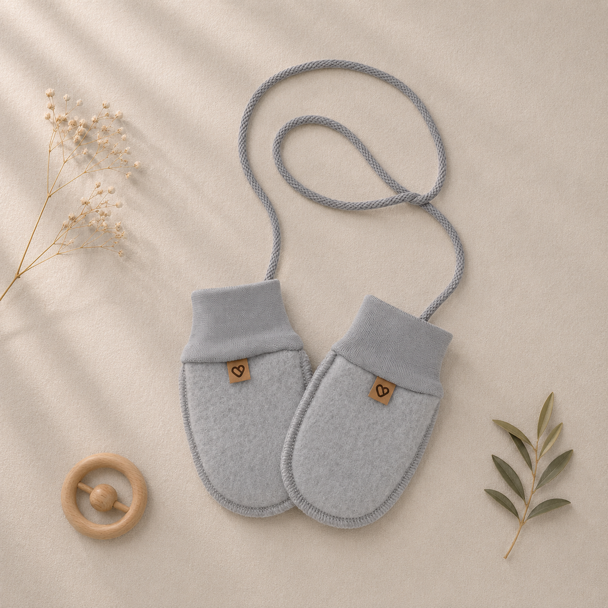 Wollene Baby- und Kinderfäustlinge | Zaffiro Felted