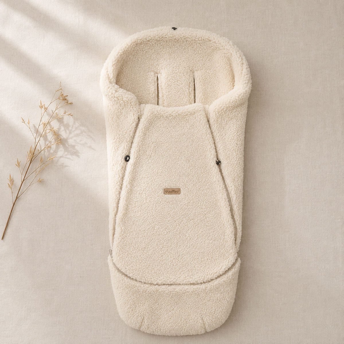 Wool Footmuff for Baby 0-3 Years for Stroller & Buggy | iGrow Teddy