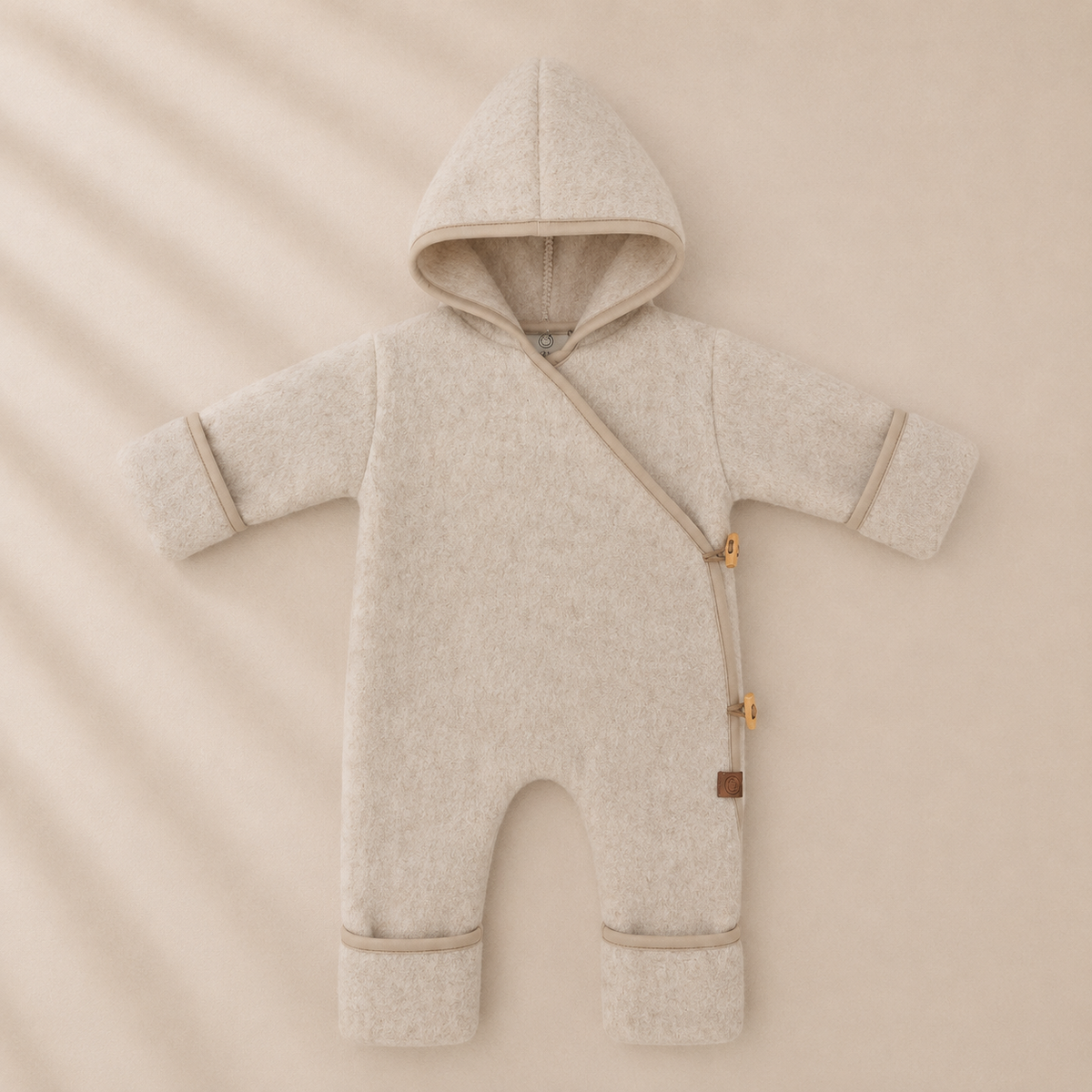 Traje de invierno y mono de lana para bebé | Felted