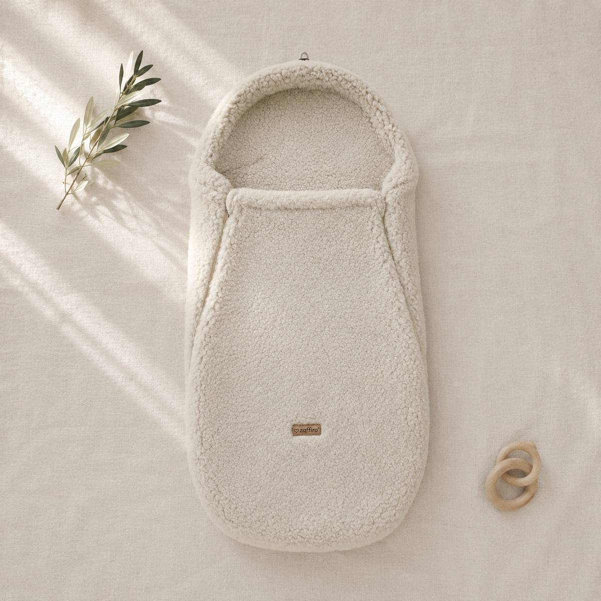 Wool Footmuff for Buggy & Stroller | Zaffiro Teddy