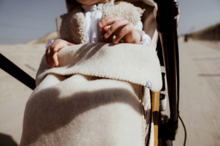 Wollen Voetenzak voor Kinderwagen & Buggy