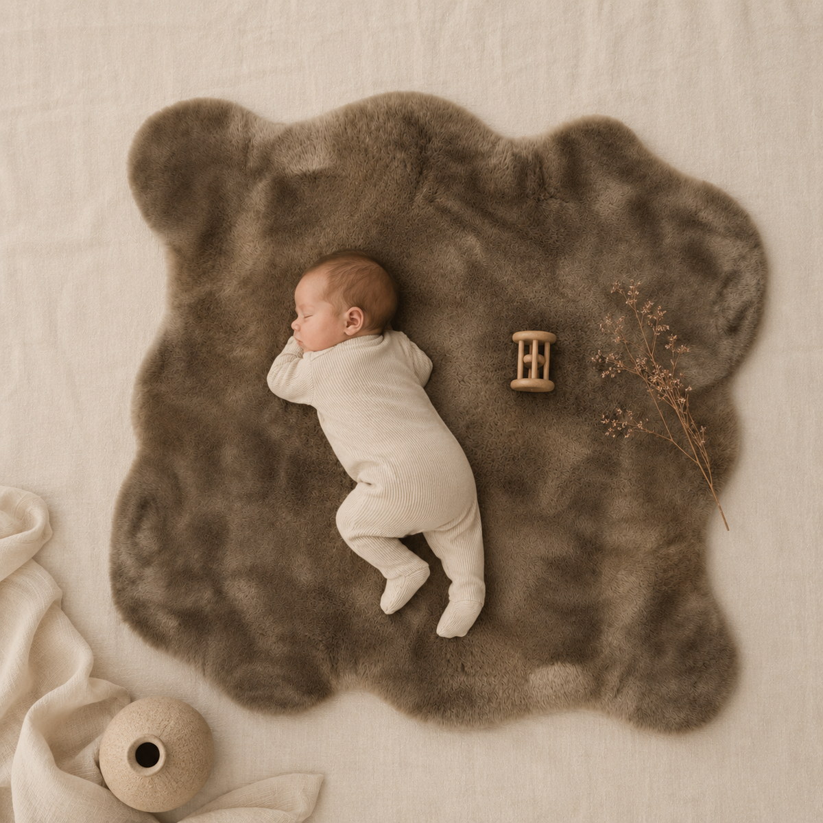 Schapenvacht Boxkleed & Speelkleed Wol