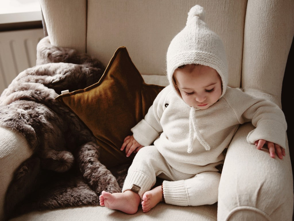 Nieuwe wollen babyproducten