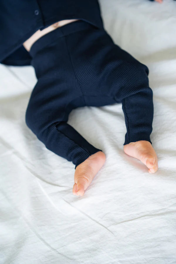 A Basic Brand | Baby Leggings i ribstrik