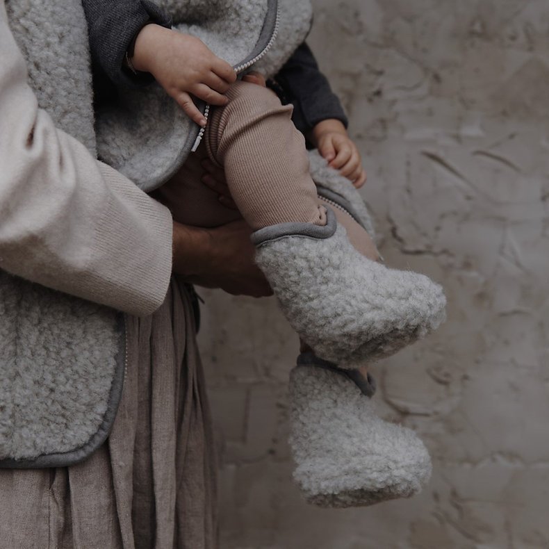 Wollene Babyschuhe – Booties | A Basic Brand