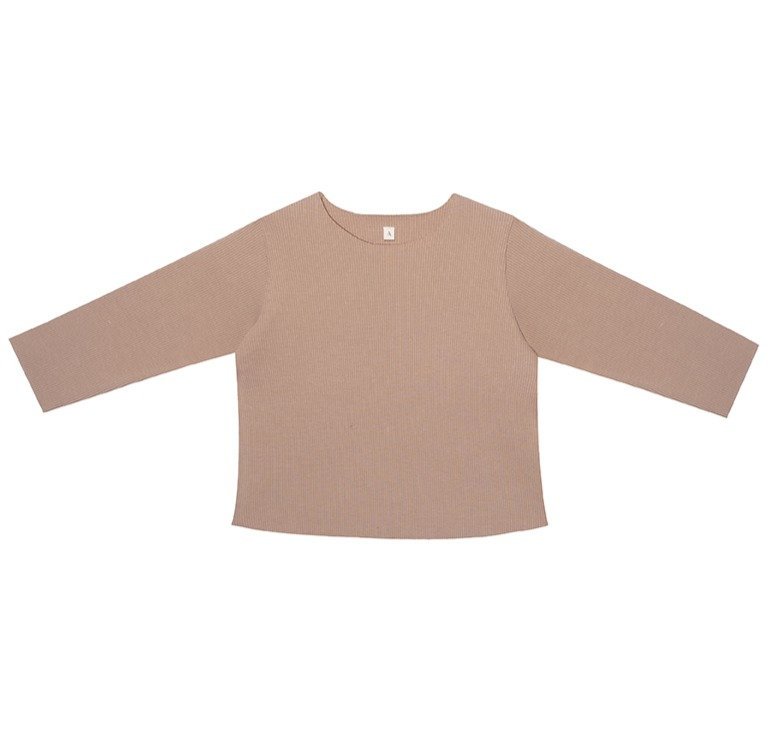 A Basic Brand | Pull côtelé en coton pour bébé