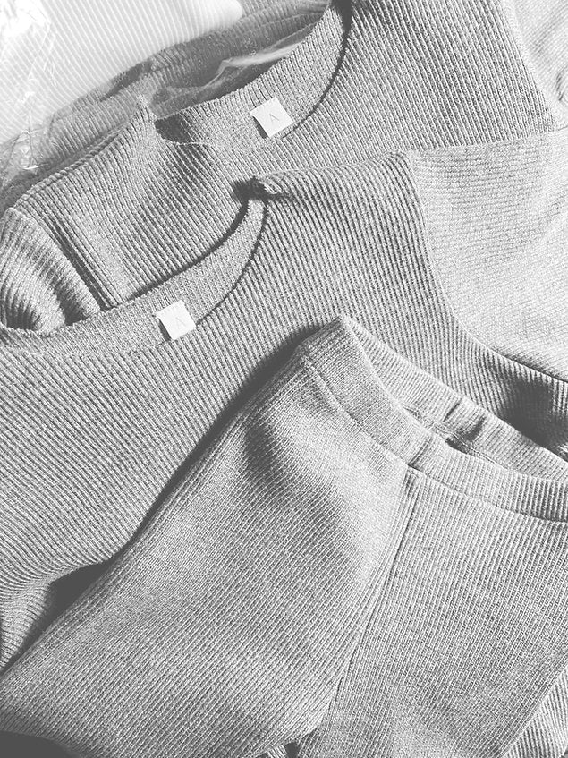 A Basic Brand | Pull côtelé en coton pour bébé