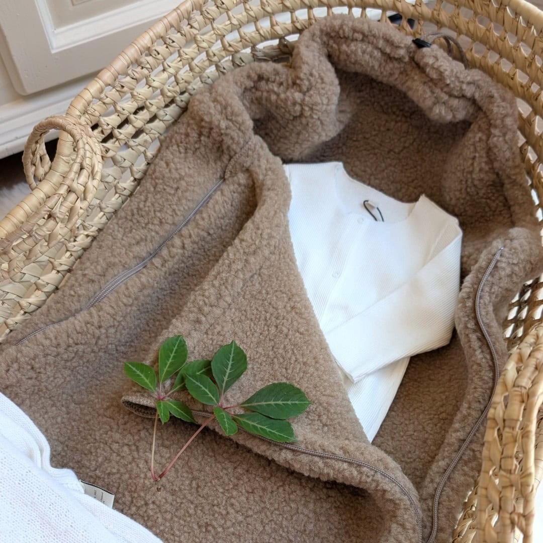 Sacco per le gambe in lana per buggy e passeggino | Zaffiro Teddy