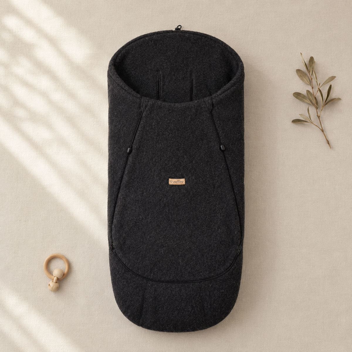 Wool Baby Footmuff 0-3 Years for Stroller & Buggy | iGrow Felted
