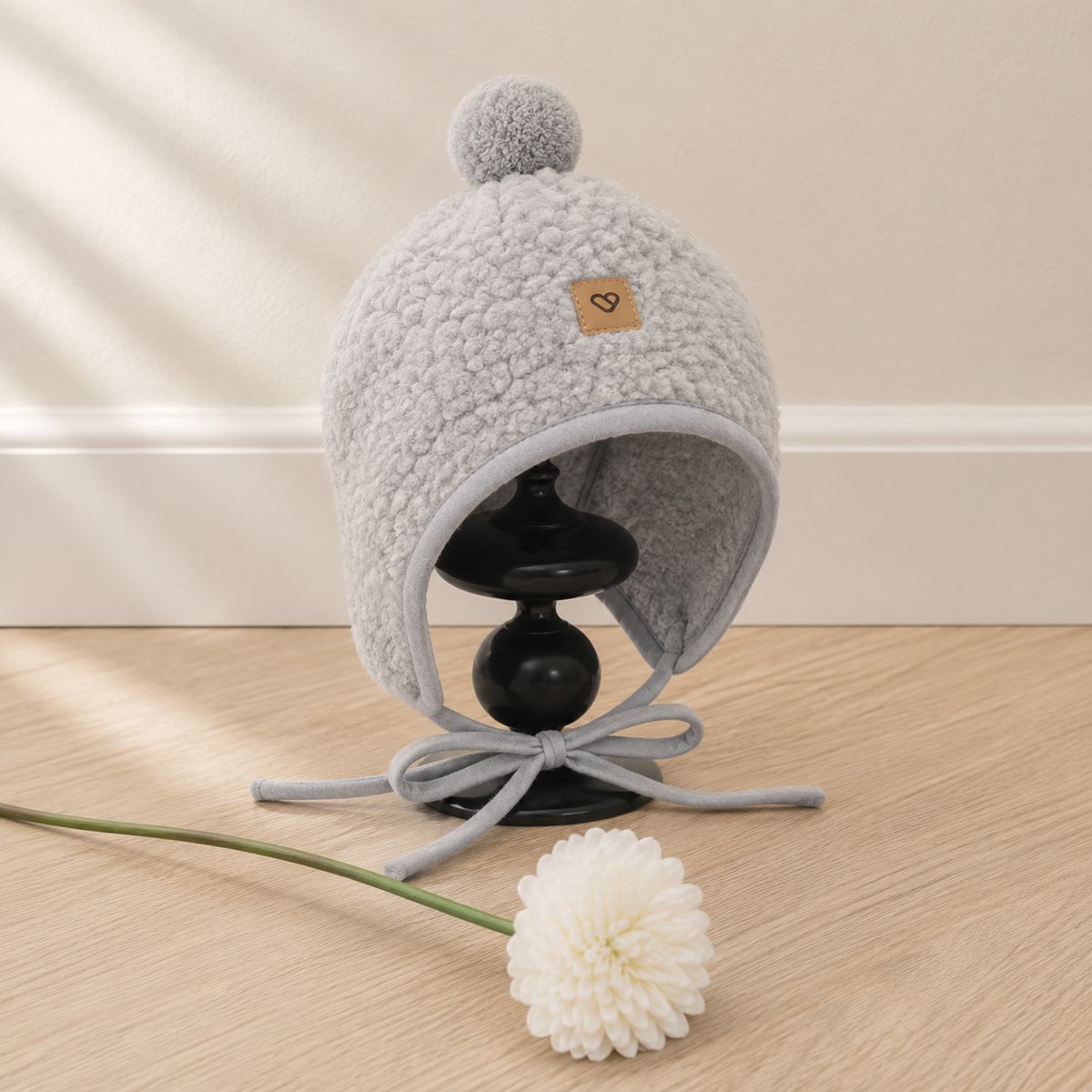 Gorro de lana Tulip para bebé | Zaffiro Teddy