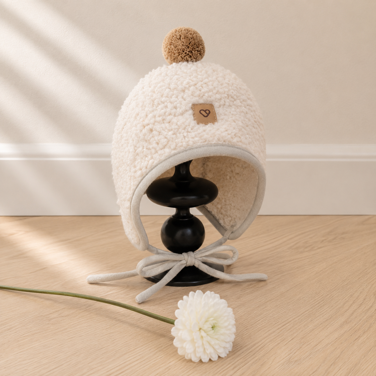 Wool Baby Hat Tulip | Zaffiro Teddy