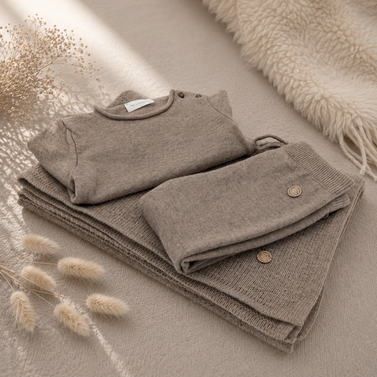 100% Merino Wool Baby Sweater