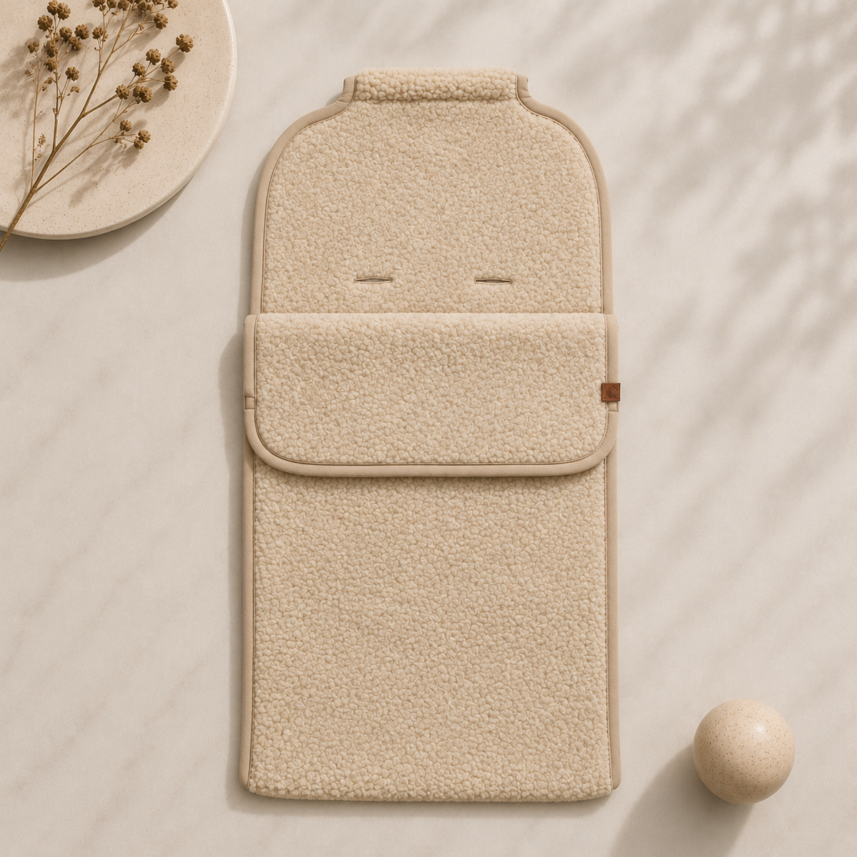 Saco cubrepiés de lana para bebé para cochecito y silla de paseo | Bakigo Thumbled