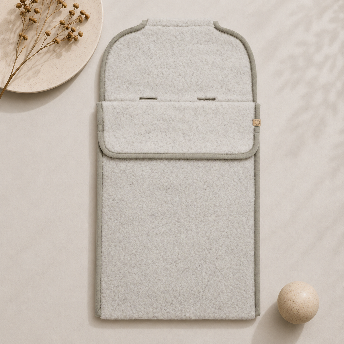 Saco cubrepiés de lana para bebé para cochecito y silla de paseo | Bakigo Thumbled