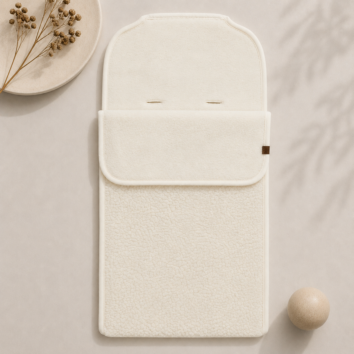 Saco cubrepiés de lana para bebé para cochecito y silla de paseo | Bakigo Thumbled