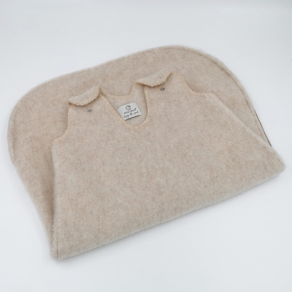 Uld-sovepose til baby | Filtet