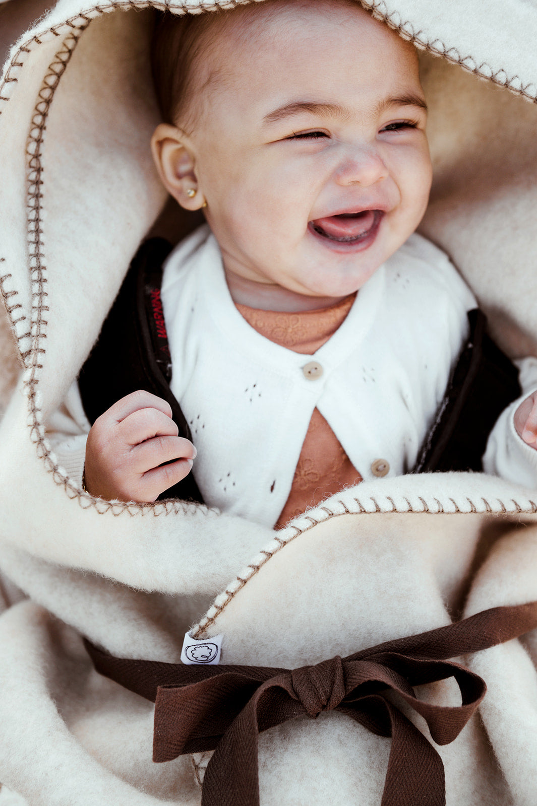 Chancelière en laine pour bébé pour Maxi-Cosi et poussette | Wingy Felted
