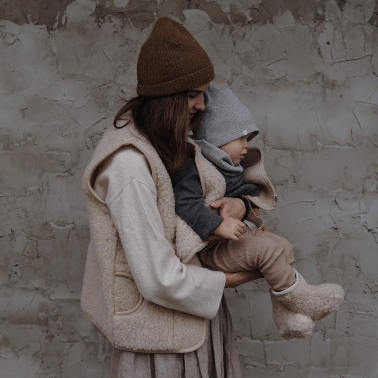 Wollen Bodywarmer met voering - New model fall '26 | A Basic Brand
