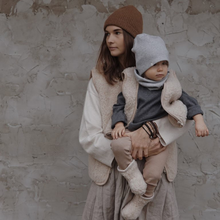 Wollen Bodywarmer met voering - New model fall '26 | A Basic Brand