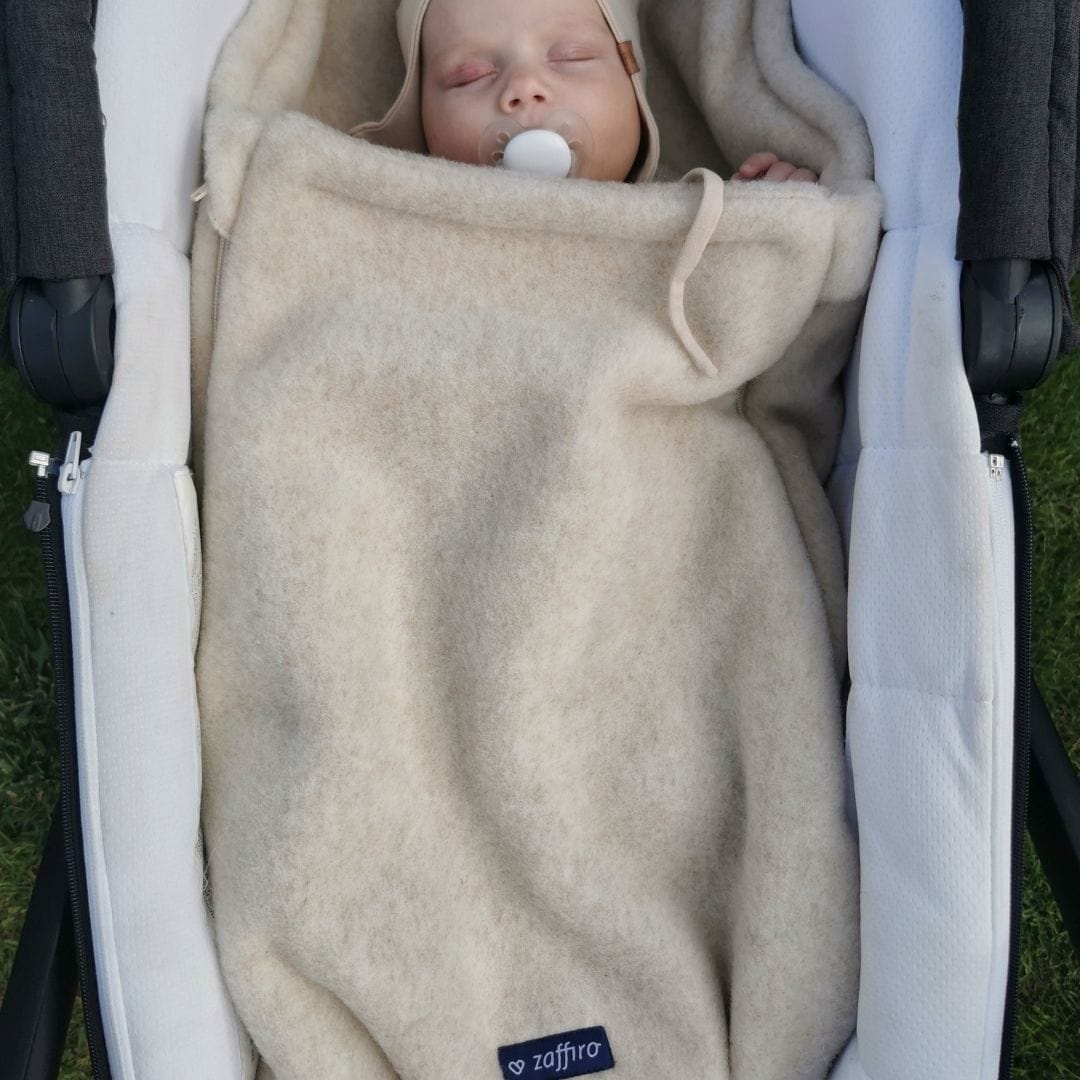 Wool Baby Footmuff 0-3 Years for Stroller & Buggy | iGrow Felted