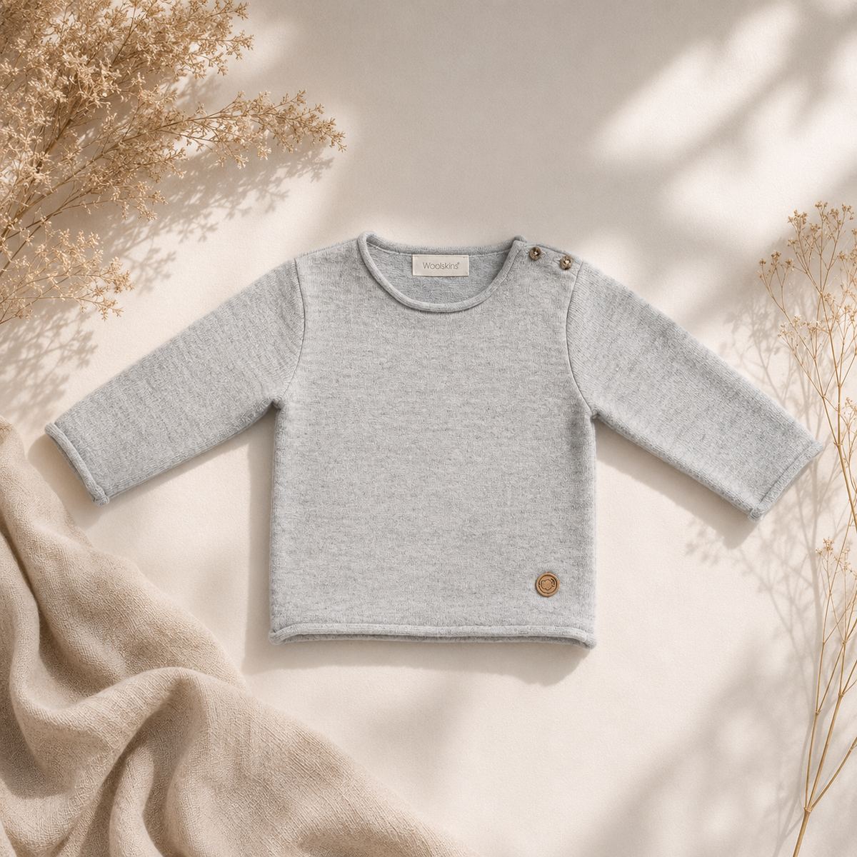 100% Merino Wool Baby Sweater