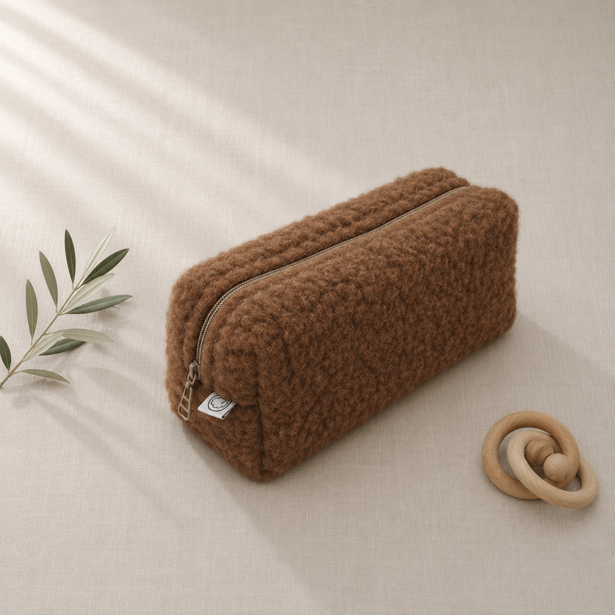 Trousse de soins et étui à couches en laine | Thumbled